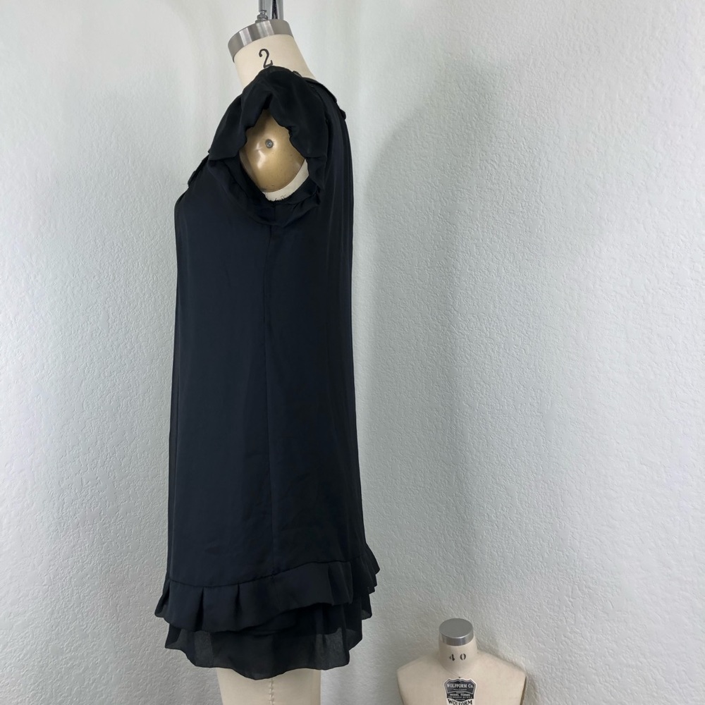 O'2nd Jeweled Pleated Origami Ruffle Mini Dress - Picture 3 of 8